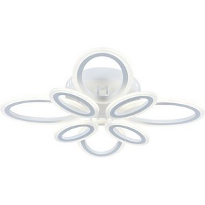 Изображение товара Потолочная люстра светодиодная с пультом регулировкой цветовой температуры и яркости ночным режимом Escada 10207/8LED