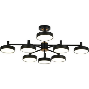 Изображение товара Потолочная люстра светодиодная Escada Siri 10211/8LED 96Вт, металл/пластик, черный