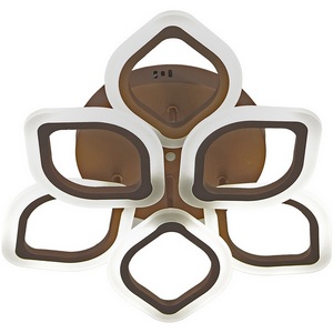 Изображение товара Потолочная люстра (+ночной режим) 10212/6 LED*56W Escada Ella 10212/6LED Coffee 56W с цветами