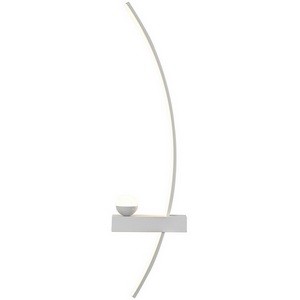 Изображение товара Настенный светильник светодиодный шар Escada Ray 10220/2LED White R