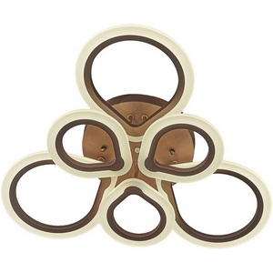 Изображение товара Потолочная люстра (+ночной режим) 10221/6 LED*75W Escada Molly 10221/6LED Coffee 75W