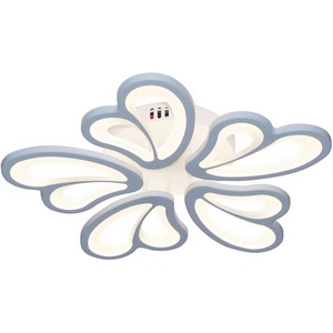 Изображение товара Люстра (+ночной режим) с пультом потолочная светодиодная 10229/5 LED*77W Matt Escada Linda 10229/5LED