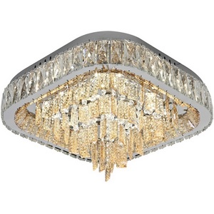 Изображение товара Потолочная люстра с пультом Escada Passion 10232/SG LED 72Вт, MP3 Bluetooth, металл/хрусталь, хром