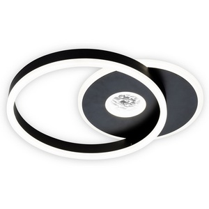 Изображение товара Потолочная люстра (+ночной режим) с пультом Escada Arctic 10234/1 LED*45W Black/White