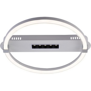 Изображение товара Люстра потолочная светодиодная на 10 м? (+ночной режим) с пультом Escada Aspect 10253/1LED 26+3Вт, 2690Лм, металл/акрил, хром