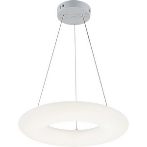 Изображение товара Подвесная люстра с пультом для led (+ночной режим) с пультом Escada Soft 10258/1 LED*30W White