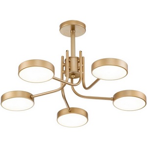 Изображение товара Люстра потолочная светодиодная с 5 лампочками на штанге 10258/5 LED*44W Escada Skylar 10258/5LED