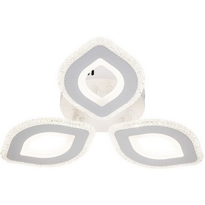 Изображение товара Люстра потолочная с пультом на 3 лампочки (+ночной режим) с пультом 10264/3 LED*61W Escada Diamond 10264/3LED с цветами