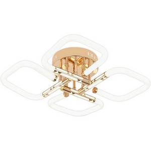 Изображение товара Потолочная люстра светодиодная Escada Lacerta 10265/4LED 45Вт металл/акрил, золото