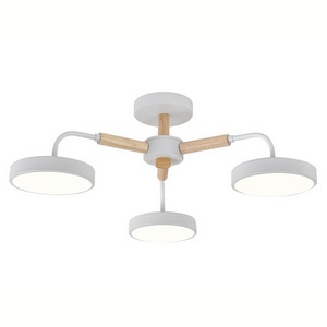 Изображение товара Потолочная люстра на штанге Kaori Escada 10270/ LED 60W White/Wood