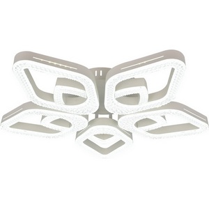 Изображение товара Потолочная люстра (+ночной режим) светодиодная Escada Sedna 10280/5LED 84Вт, с ПДУ, металл/акрил, белый