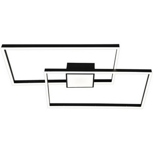 Изображение товара Потолочная люстра (+ночной режим) с пультом светодиодная Escada Twins 10284/3LED 164Вт металл/акрил, черный