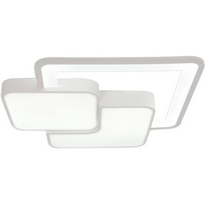 Изображение товара Потолочный светодиодный светильник (ночной режим, таймер) Escada Streamline 10298/3LED 53Вт,с ПДУ, металл/акрил, белый