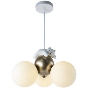 Изображение товара Подвесной светильник для детской шарики Escada Fluff 1102/3S