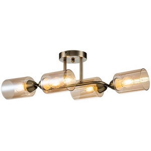 Изображение товара Потолочная люстра на штанге 1110/4P Е27*60W Escada Bungarus Bronze