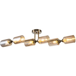 Изображение товара Потолочная люстра на штанге 1110/6P Е27*60W Escada Bungarus Bronze