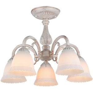 Изображение товара Потолочная люстра на штанге 1114/5PL E27 60W Escada Versailles White