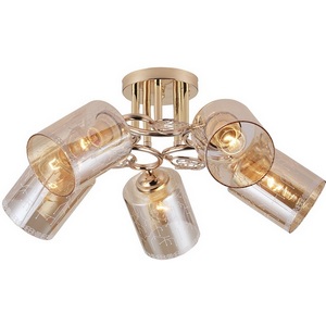 Изображение товара Потолочная люстра на штанге Escada Neulia 1118/5PL E27*40W Gold