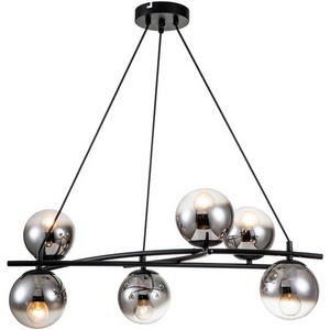 Изображение товара Подвесная люстра 1119/6S E14*40W Escada Balance Black (плафоны шарики)