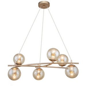 Изображение товара Подвесная люстра 1119/6S E14*40W Escada Balance Gold (плафоны шарики)