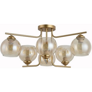 Изображение товара Потолочная люстра Escada Elli 1134/6 6х60Вт E27, металл/стекло, шампань
