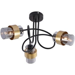 Изображение товара Потолочная люстра Escada Hurricane 1139/3P Black/Gold E14*40W