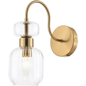 Изображение товара Бра 1141/1A E14*60W Antigue copper/Clear Escada GLOSS Clear