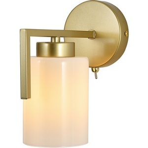 Изображение товара Бра Escada Style 1142/1 Gold 1x60Вт E27, металл/стекло, золото/матовый, с выключателем