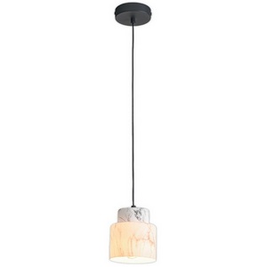 Изображение товара Подвесной светильник Escada 1173/1S E27*60W Black/Marble white