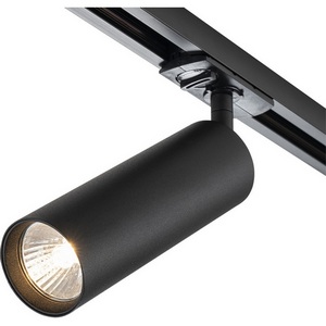 Изображение товара Трековый светильник однофазный 220V Escada 20001 20001TRA/02 SBK 1x50Вт GU10, металл, черный матовый