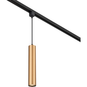 Изображение товара Трековый светильник однофазный 220V Escada 20001 20001TRP/01 BR 1x50Вт GU10, металл, латунь матовая