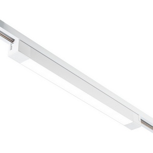 Изображение товара Трековый светильник однофазный 220V Escada 20001 20001TRU/02LED SWH 30Вт металл/акрил, белый матовый