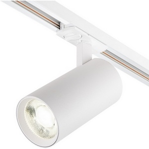 Изображение товара Трековый светильник однофазный 220V Escada 20002 20002TRA/01LED SWH 10Вт, металл, белый матовый