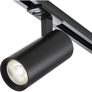 Изображение товара Трековый светильник однофазный 220V Escada 20002 20002TRA/02LED SBK 15Вт, металл, черный матовый