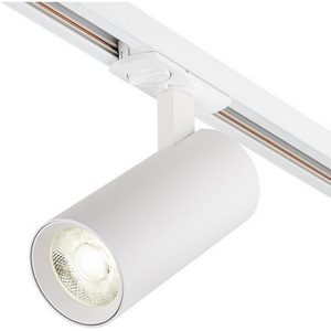 Изображение товара Трековый светильник однофазный 220V Escada 20002 20002TRA/03LED SWH 20Вт, металл, белый матовый