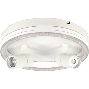 Изображение товара Настенно-потолочный светодиодный светильник Escada 20044LED 20044SMA/03LED WH 43Вт, металл/акрил, белый