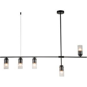 Изображение товара Потолочная люстра на штанге Escada Reverse 2100/5P E14*40W Black