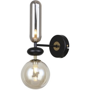 Изображение товара Настенный светильник Escada Capsule 2102/2A G9*40W Black/Amber/Smoke