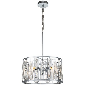 Изображение товара Люстра подвесная шириной 40 см Escada Glow 2102/4S Chrome Е27*60W