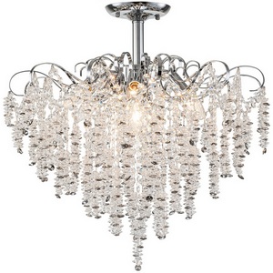 Изображение товара Потолочная люстра Escada Sardena 2106/8P Светильник на штанге 8х40Вт E14, металл/хрусталь, хром/прозрачный