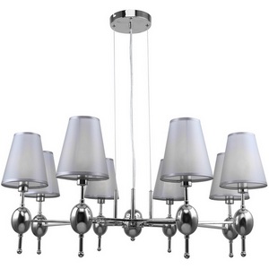 Изображение товара Люстра подвесная E14*40W Nickel Escada Elegy 2106/8S