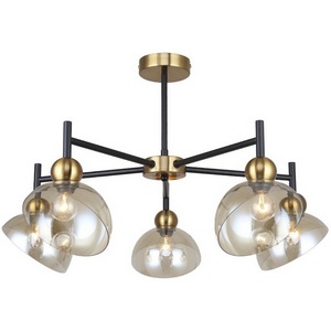 Изображение товара Потолочная люстра на штанге Escada Liberty 2109/5P E14*40W Black/Brass