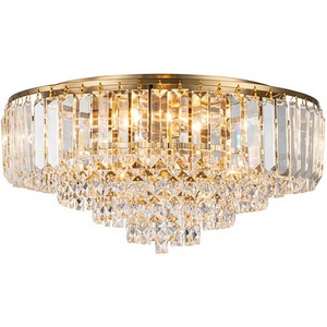 Изображение товара Потолочная люстра Escada Delicacy 2112/6P Gold 6x40Вт E14, металл/стекло, золото