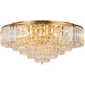 Изображение товара Потолочная люстра Escada Delicacy 2112/8P Gold 8x40Вт E14, металл/стекло, золото