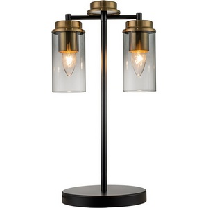 Изображение товара Настольная лампа Escada Dinasty 2118/2 E14*40W Black/Brass