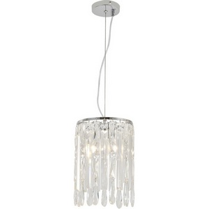 Изображение товара Подвесной светильник Escada Chamarel 2127/1S 1x60Вт E14, металл/хрусталь, хром