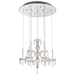 Изображение товара Подвесная люстра Escada Celine 466/8S в виде свечи