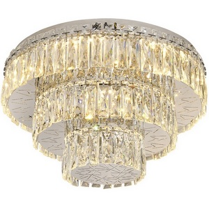 Изображение товара Потолочная люстра Escada Sublime 561/A LED 72Вт+4х40Вт Е14, 3000-6000К, ПДУ, изменение цветовой температуры, металл/хрусталь, хром/прозрачный