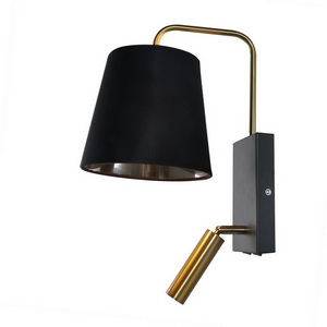 Изображение товара Бра для чтения Escada Comfy 589/1A E14*40W Black/Brass