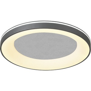 Изображение товара Потолочный светодиодный светильник с пультом (ночной режим) Escada Lemma 628/A LED 95Вт металл/акрил, серебро/белый